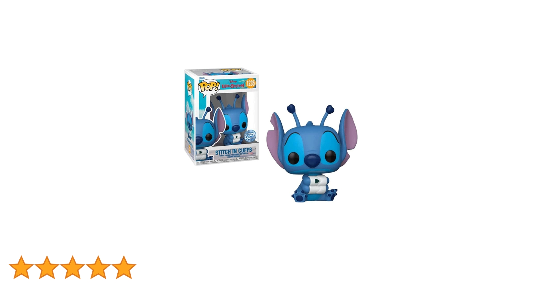 【一部傷有り】FunkoPOP! DISNEY MONOQLO 5体セット Funko Pop! Stitch w/ Ukulele #1044 Diamond Glitter Disney
